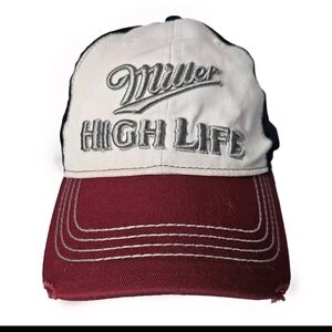 Miller High Life Red White & Blue Baseball Cap Unisex Infinity Headwear